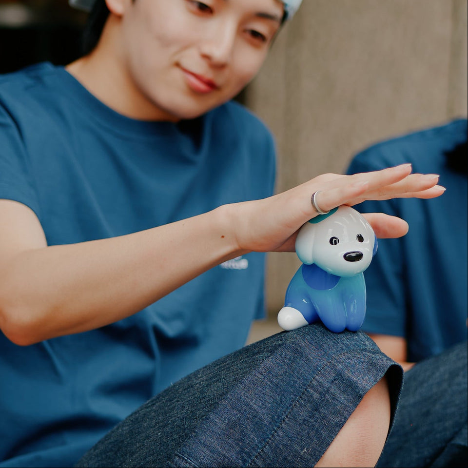 "matsui DOGS" ART TOY (Glow in Dark)