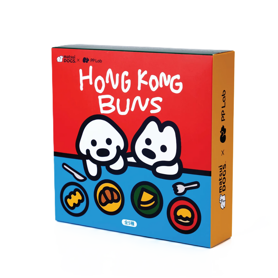 matsui DOGS x PP Lab "Hong Kong Buns" Sniffing Toy Blind Box