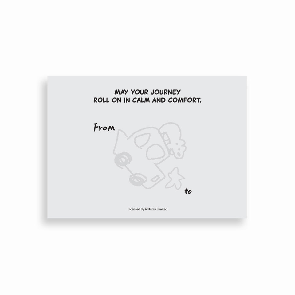 "matsui DOGS" POSTCARD / JOURNEY