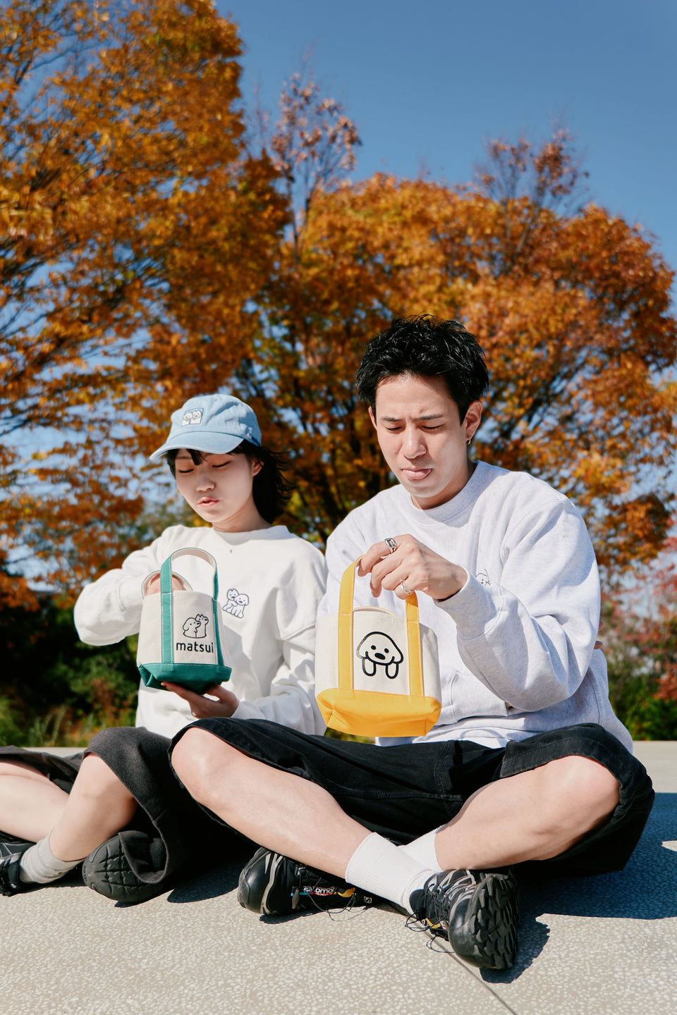 "matsui DOGS" CANVAS TOTE BAG