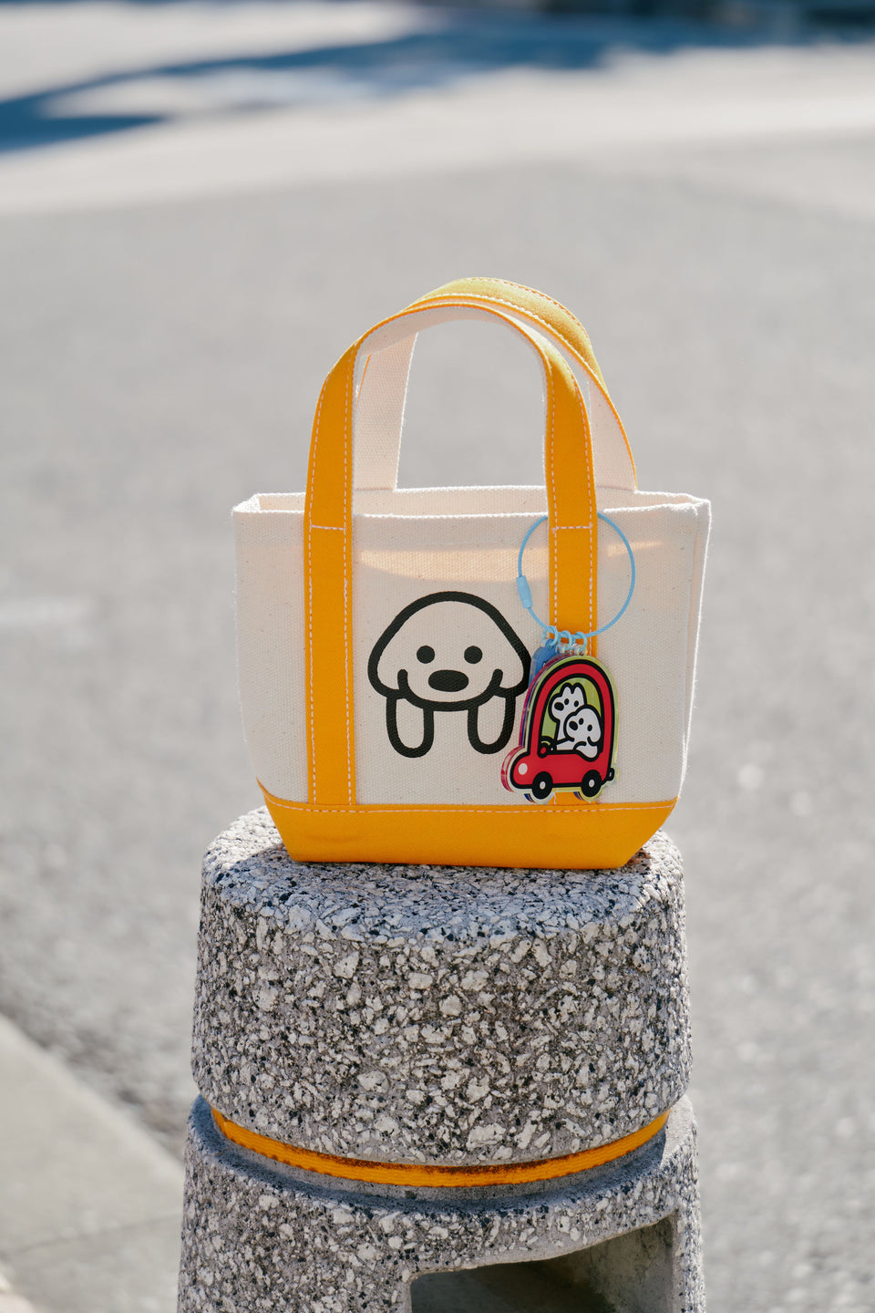 "matsui DOGS" CANVAS TOTE BAG