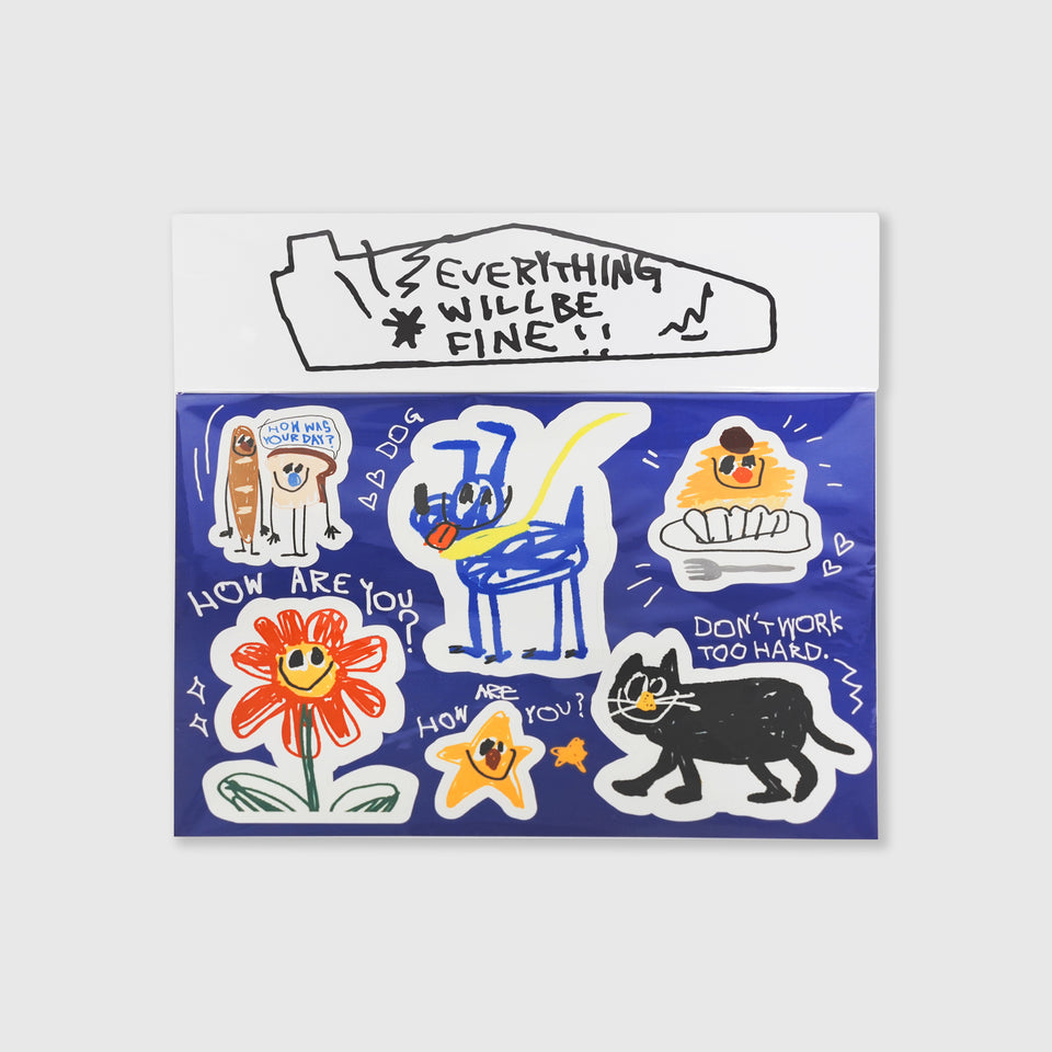 "OGAWA NATSUMI" STICKER / DON'T WORK TOO HARD