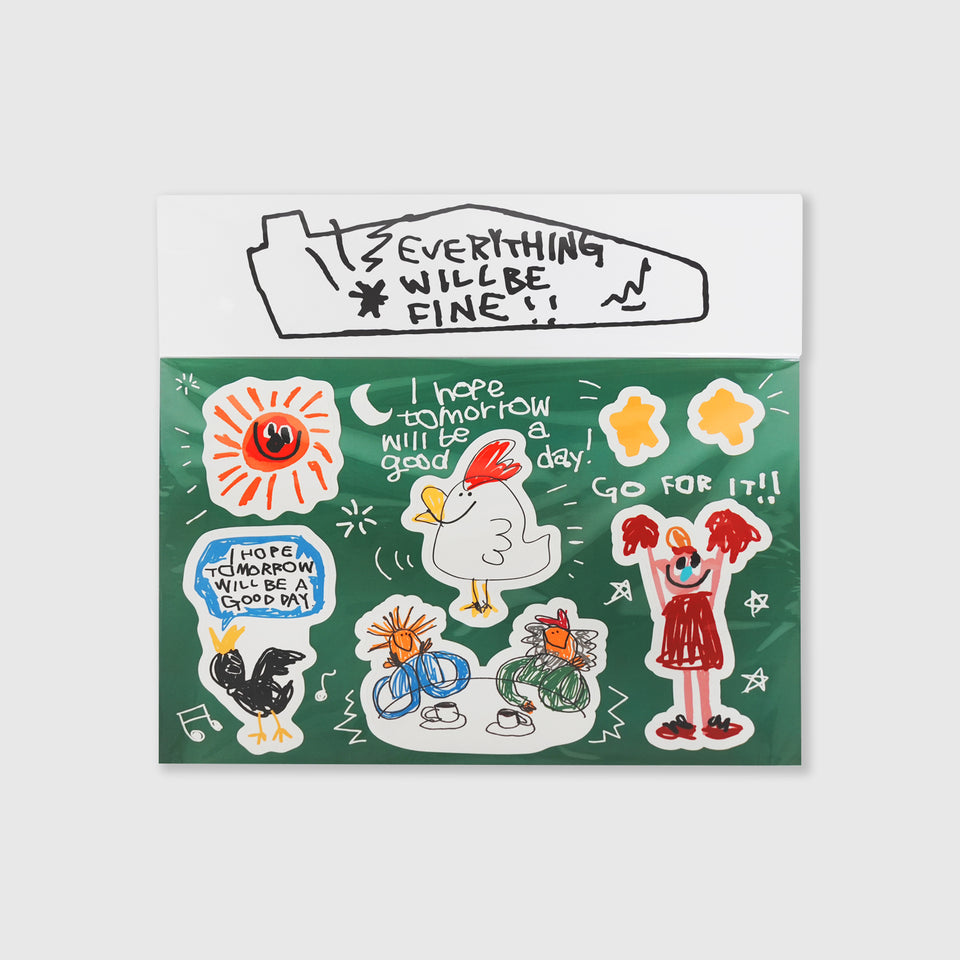 "OGAWA NATSUMI" STICKER / GO FOR IT