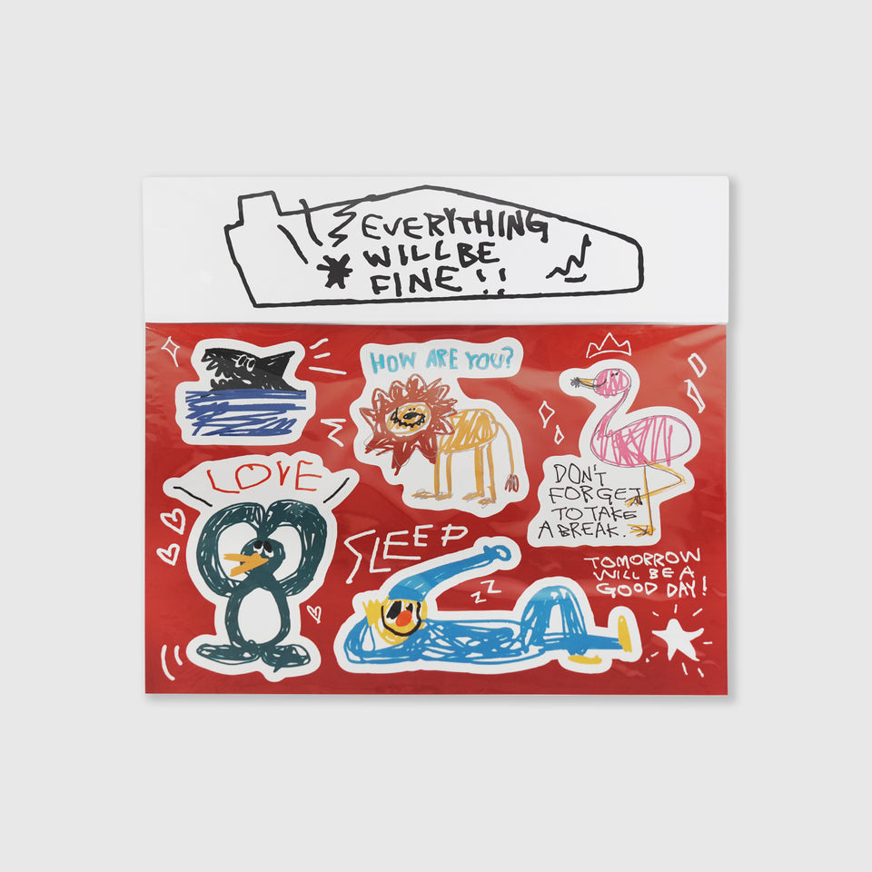 "OGAWA NATSUMI" STICKER / HOW ARE YOU?