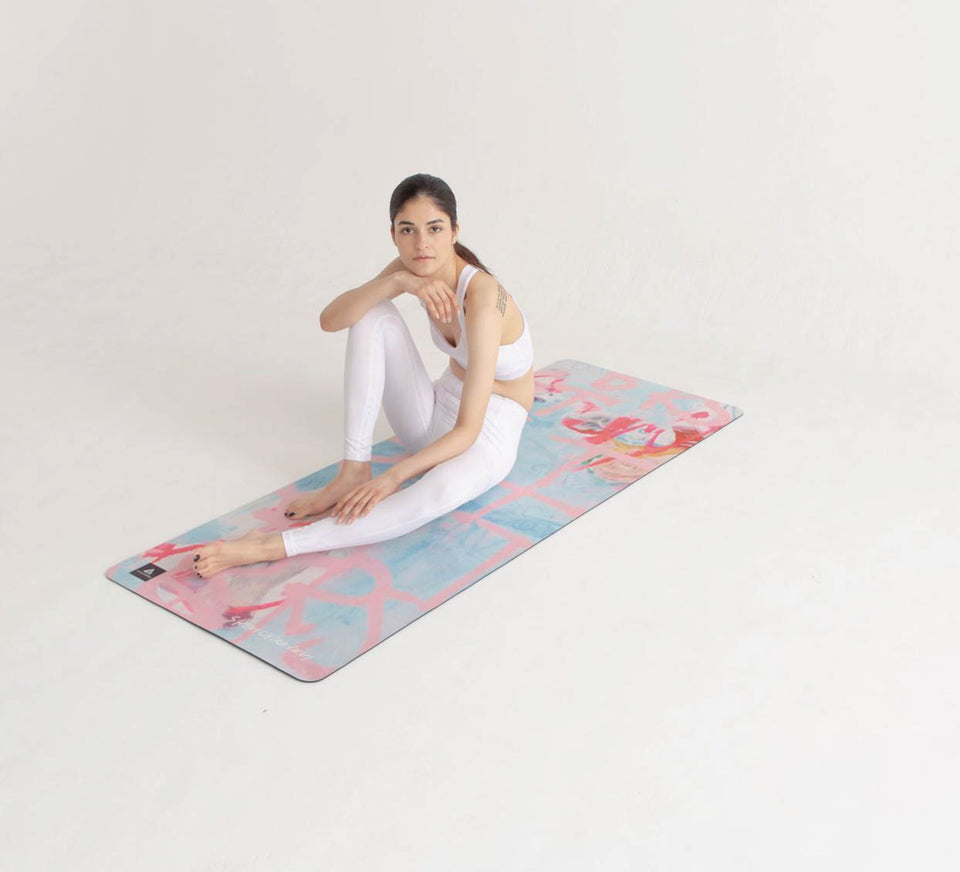 LIFE ACTIVATION × SHINICHIRO INUI Yoga mat / BURST