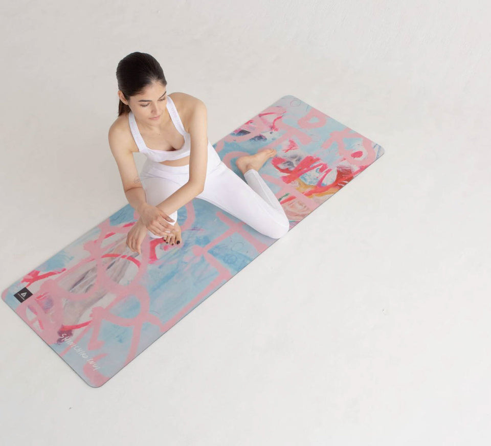 LIFE ACTIVATION × SHINICHIRO INUI Yoga mat / BURST