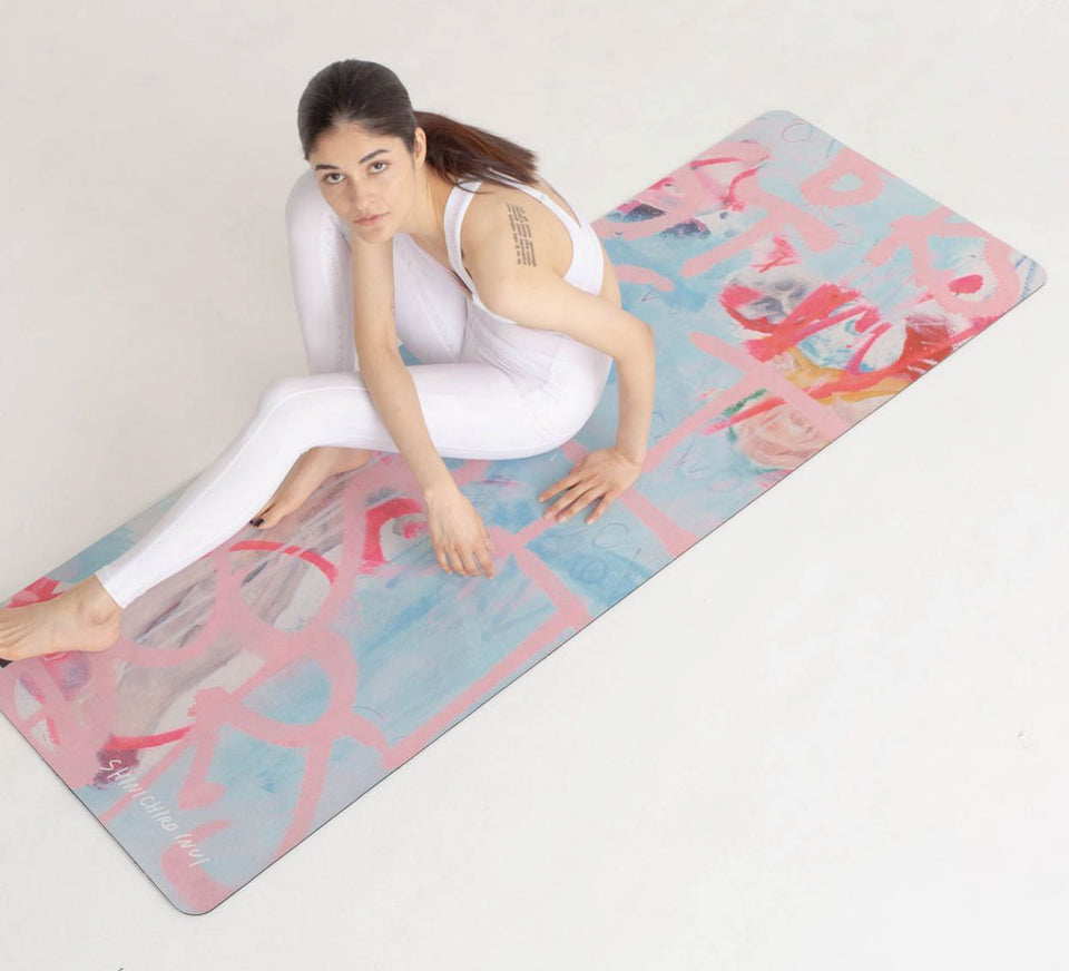 LIFE ACTIVATION × SHINICHIRO INUI Yoga mat / BURST